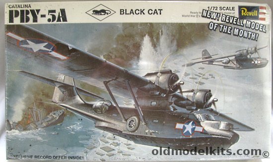 Revell 1/72 PBY-5A Catalina Black Cat, H211-200 plastic model kit